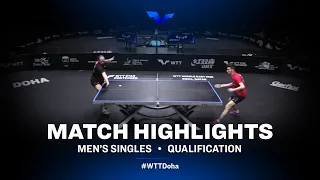 Hunor Szocs vs Paul Drinkhall | WTT Star Contender Doha 2021 | MS | QUAL Highlights