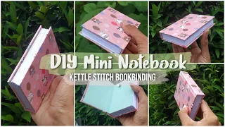 How to Make a Mini Notebook - DIY Kettle Stitch Bookbinding