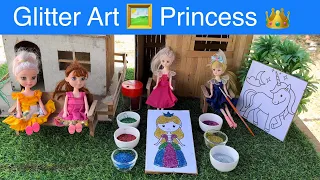 Glitter Art Princess By Mona Lisa #classicminifood #bunty