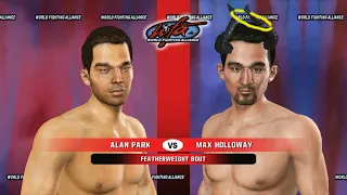 Max Holloway Career Re-Simulation Ep. 1 - UFC Undisputed 3