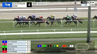 Gulfstream Park March 30, 2024 Race 4