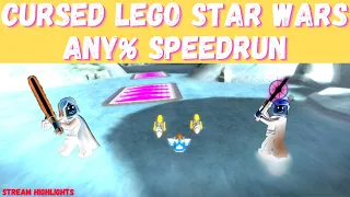 LEGO Star Wars: The Complete Saga Speedrun, but the game is cursed...