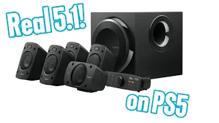 Real 5.1 Surround Sound | Logitech Z906 on PS5 (How Does Logitech Z906 Actually Work)