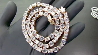 The COLDEST Diamond Tennis Chain in the World by JewelryFresh