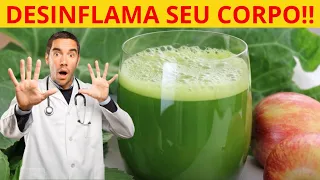 OS SEGREDOS DO SUCO MAIS SAUDÁVEL DO MUNDO!! SUPER ANTI INFLAMATÓRIO E DESINFLAMA O CORPO.