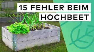 15 Fehler beim Hochbeet 🚨 Die du gerne früher gekannt hättest 💡