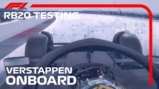 Max Verstappen testing the 2024 Red Bull RB20 at Silverstone | Assetto corsa F1 2024 onboard