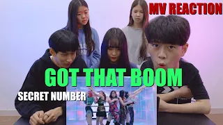 ENG) [Ready Reaction] SECRET NUMBER(시크릿넘버) _ Got That BoomㅣM/V REACTION