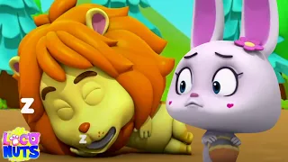 Lion And The Rabbit Story + More Cartoon Stories and Pretend and Play by Loco Nuts