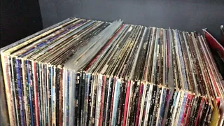 My mates old vinyl collection all 80s