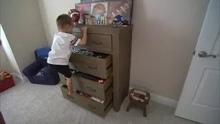 Watch a Toddler Easily Pull Down Furniture As IKEA Issues Warning