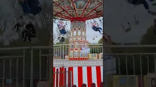 Me n my Dad on the swings at Strathclyde Park