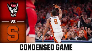 NC State vs. Syracuse Condensed Game | 2023-24 ACC Men’s Basketball