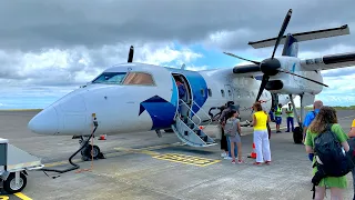 Prop GROWL SATA Air Azores DHC Dash 8-200 Takeoff Ponta Delgada – PDL-HOR