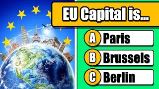 How Much Do You Know About Europe? - GK Quiz #15