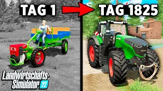 Ich habe 5 JAHR damit verbracht, die PERFEKTE FARM von Grund auf zu erschaffen! LS22