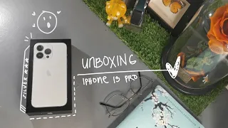 UNBOXING IPHONE 13 PRO (Silver) 256 GB