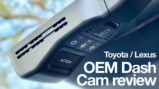 Toyota/Lexus OEM Integrated Dash Cam Review!