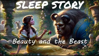 Beauty and the Beast | 1 HOUR Bedtime Story for Grown Ups | Sound of Rain