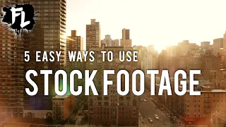 5 EASY and CREATIVE ways to use STOCK FOOTAGE! | Mystery Client