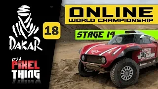 FINAL Stage (14) of Dakar 18 Online Championship | Gameplay (no commentary)