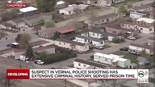 Suspect in Vernal police shooting has extensive criminal history