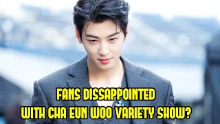 Cha Eun Woo Unintentionally Causes Inconvenience in Variety Show