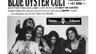 Blue Öyster Cult - Nassau Coliseum - Uniondale LI 2/4/77