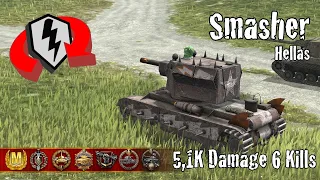 Smasher  |  5,1K Damage 6 Kills  |  WoT Blitz Replays