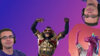 Nick Eh 30 Reacts Flake Shake And Monkey Mosh Emote