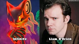 Sonic Forces Characters Voice Actors