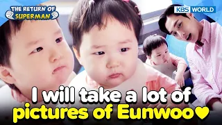 I will take a lot of pictures of Eunwoo📸 [The Return of Superman : Ep.477-2] | KBS WORLD TV 230514