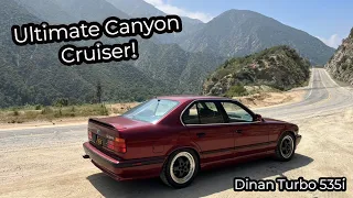 Let's Drive a Turbo Dinan 535i E34 BMW w/ Every Period Correct Mod You'd Ever Want! The Ultimate E34