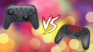 Unboxing Fake (Replica) VS Real Switch Pro Controller