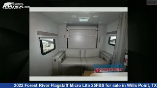 Incredible 2022 Forest River Flagstaff Micro Lite Travel Trailer RV For Sale in Wills Point, TX