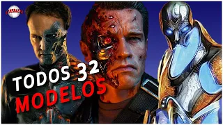 TODOS OS 32 MODELOS DE EXTERMINADORES DO FUTURO