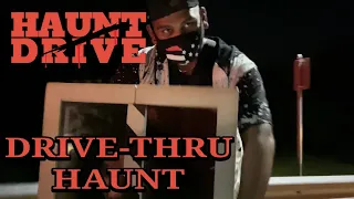 OPENING NIGHT at Haunt Drive in Treetops Park in Davie, FL! Drive thru haunted attraction!