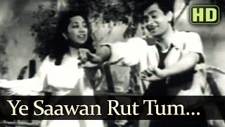 Tara Ri Aara Ri Aara Ri Yeh Saawan Rut (HD) - Dastan 1950 Songs - Raj Kapoor - Suraiya - Mohd Rafi