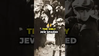 The Only Jew known To Have Been Spared By Adolf Hitler #shorts