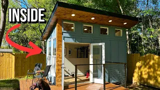 Building A DIY Tiny Home Full Interior Build