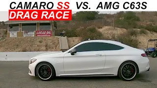 2020 Mercedes AMG C63S vs. 2018 Camaro SS