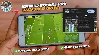 Download Efootball 2024 Ppsspp Di Hp Kentang Terbaru 2023‼️
