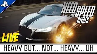 Heavy... But Light? | Audi R8 Coupé V10 | Need for Speed Rivals LIVE #2