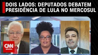 Dois Lados: Feliciano e Chinaglia debatem presidência de Lula no Mercosul | LIVE CNN