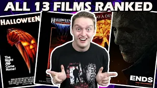ALL 13 HALLOWEEN MOVIES RANKED!