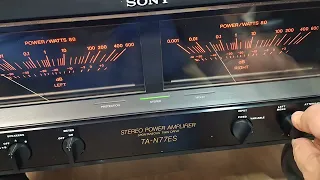 Sony TA-N77 ES Vintage Stereo Power Amp