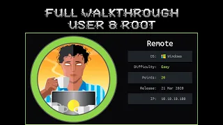 HackTheBox Remote Machine - Walkthrough