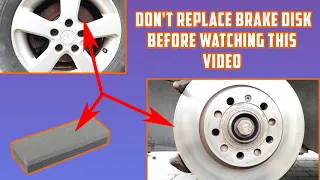 How To Remove Rust On Brake Discs Rotors, Best And Easiest Technique To Remove Rust