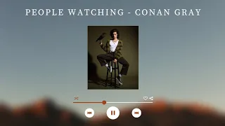 People Watching - Conan Gray (Karaoke Version)