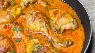 I have never eaten such delicious chicken! A Hungarian chef taught me this recipe!